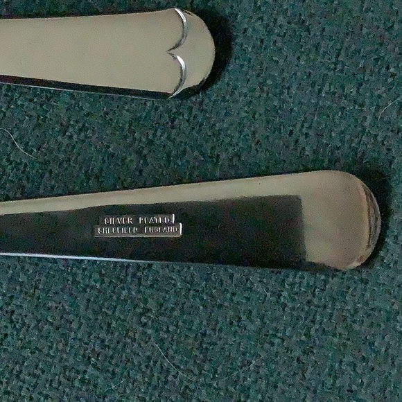 Silverplate Salad Servers, 10 7/8”. Bundle and Save! - Picture 3 of 4